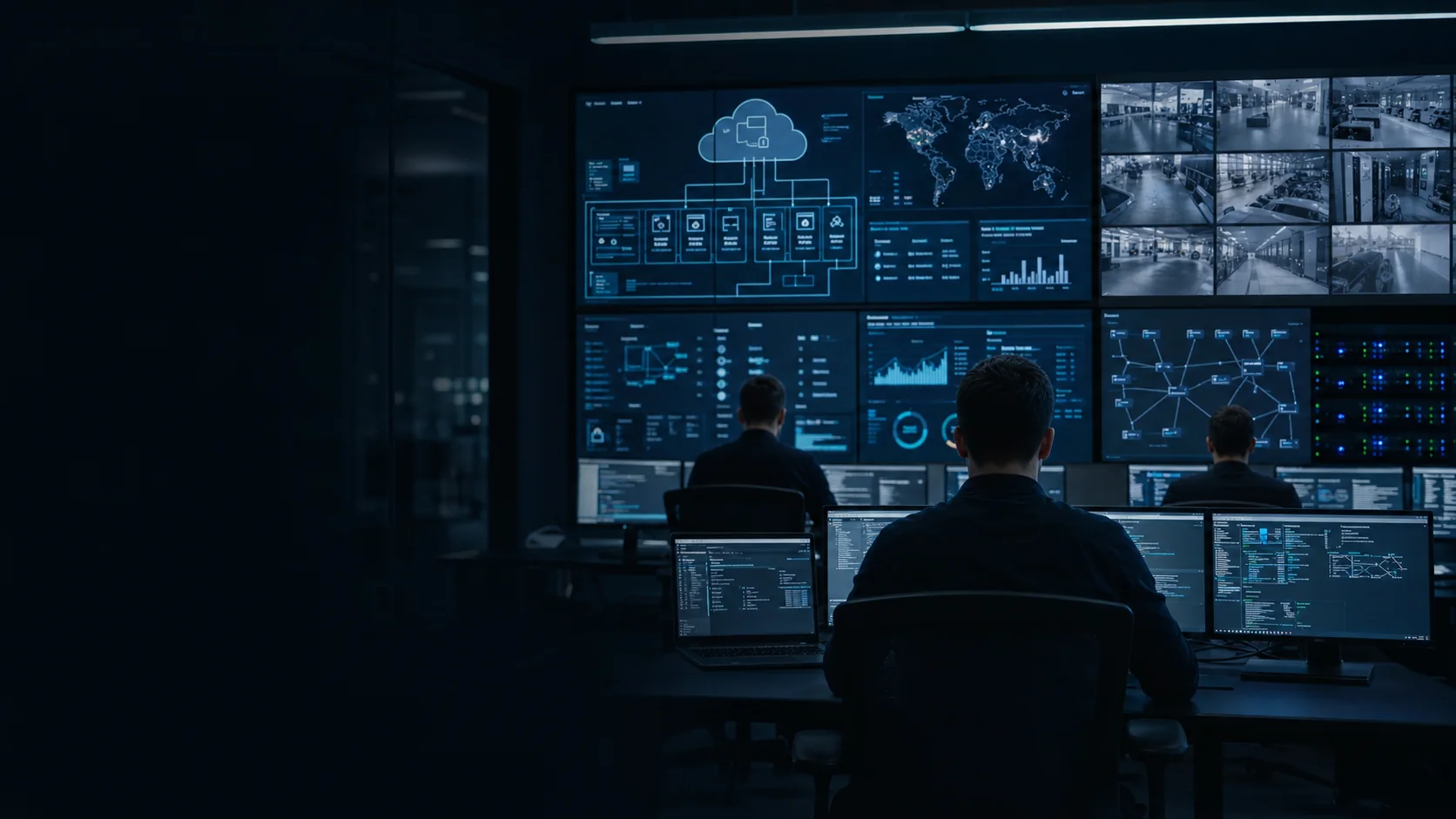 Company cloud and IT operations center